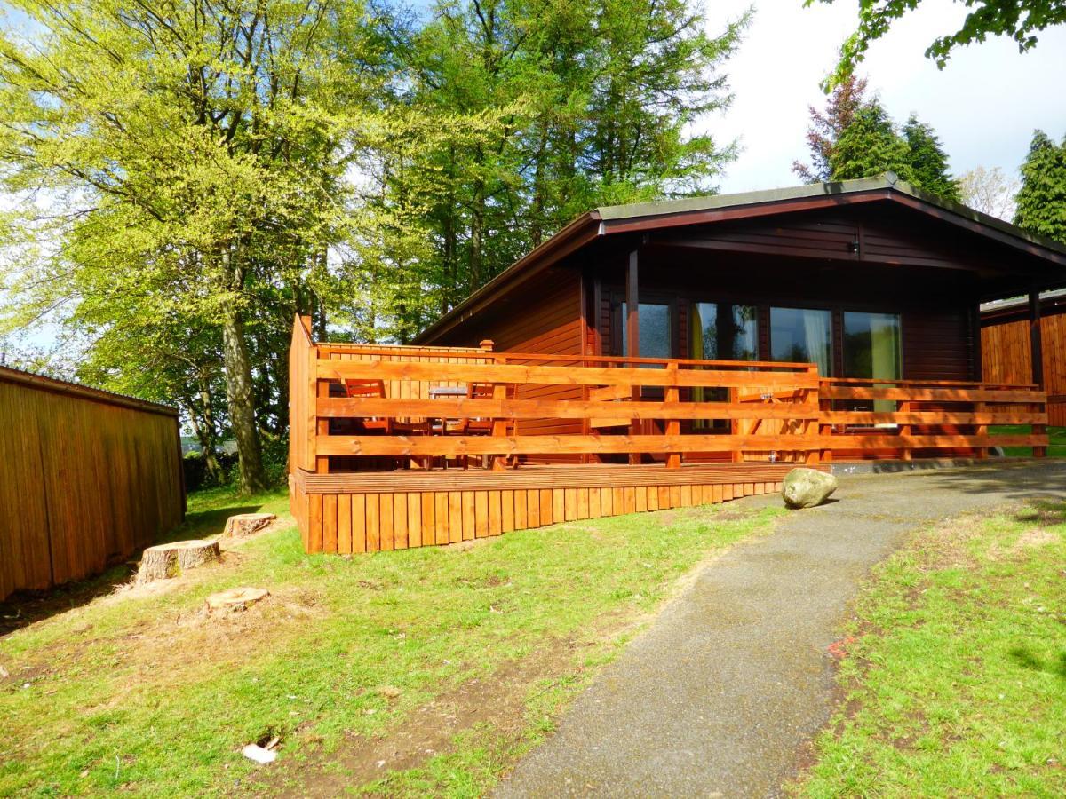 Birch Lodge 13 With Hot Tub Newton Stewart Exterior foto